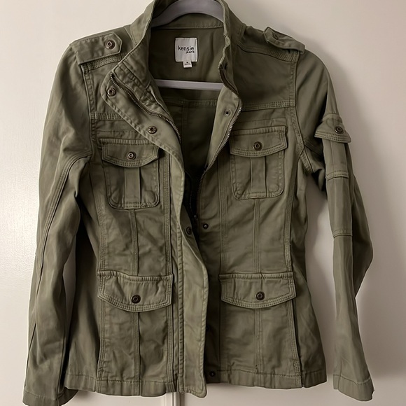 Kensie Jeans Jacket, woman’s size small - Picture 4 of 5